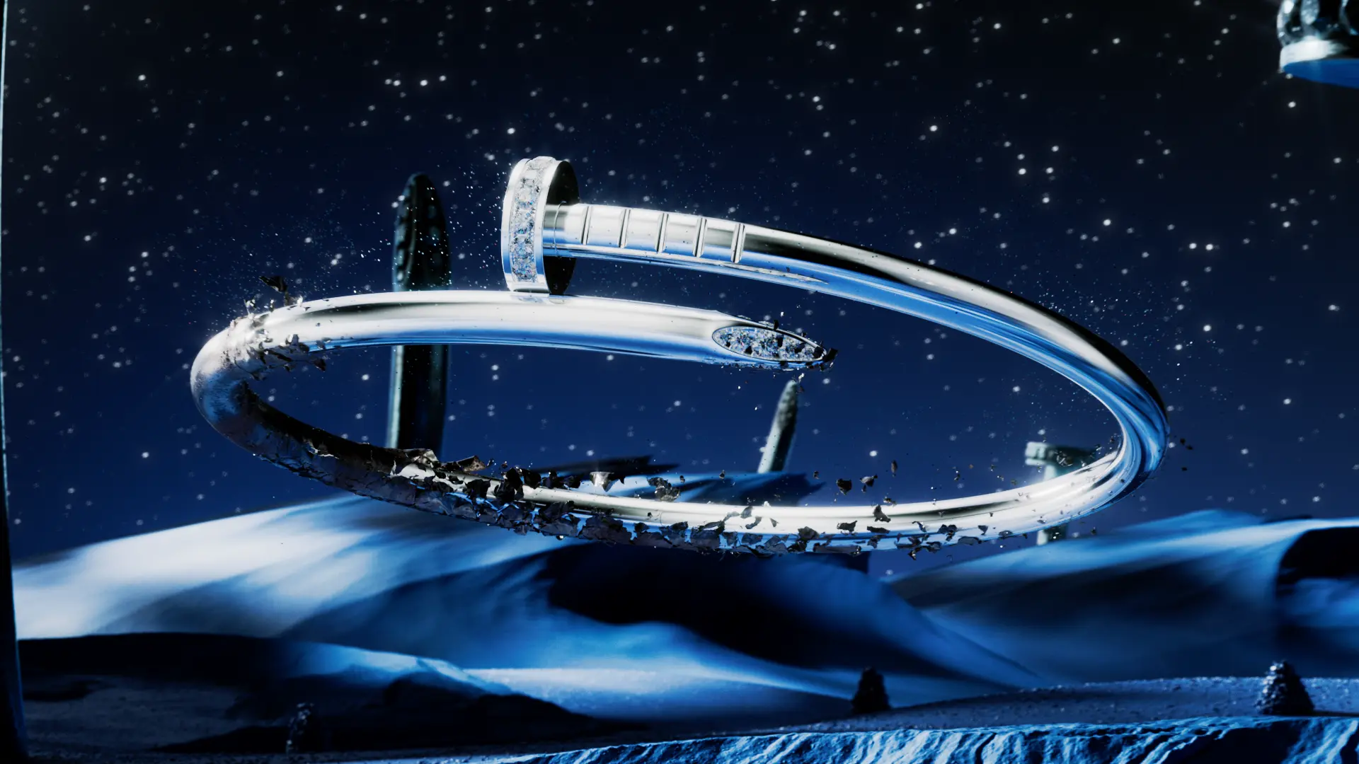 Cartier Juste un Clou — look-dev still