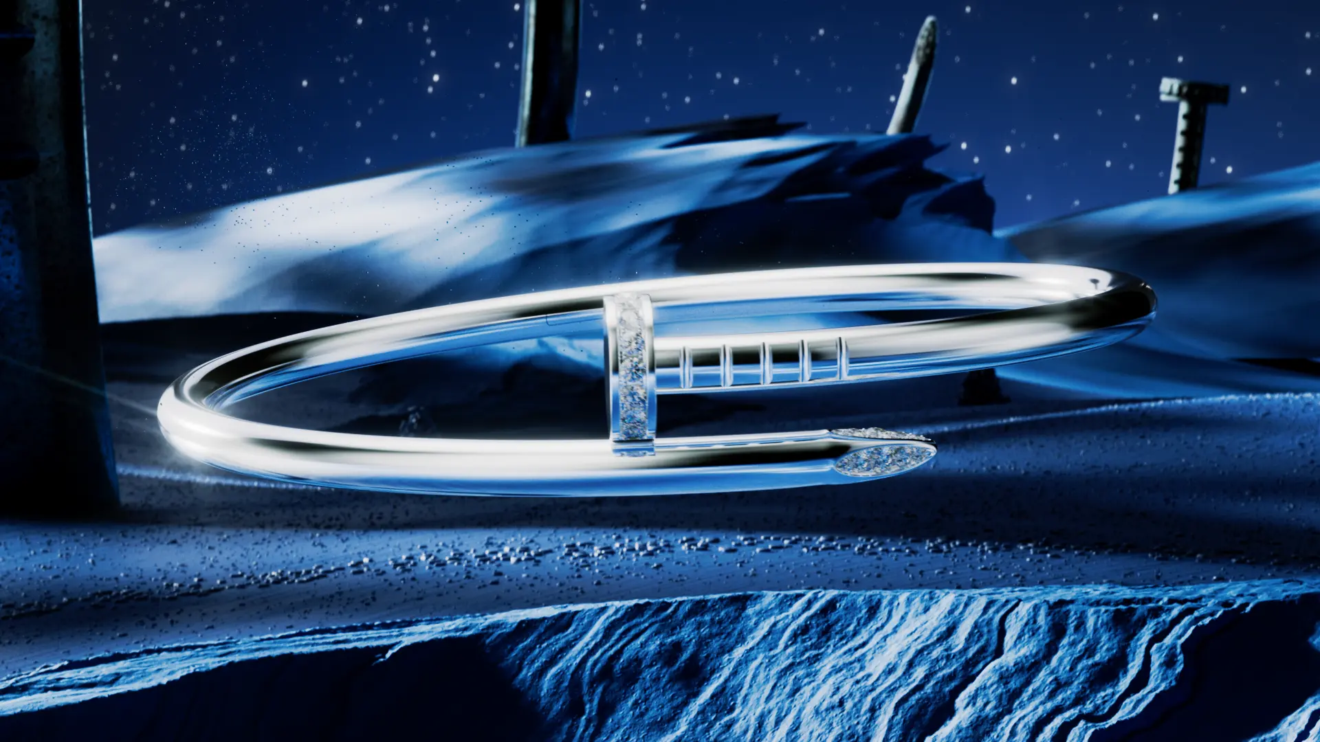 Cartier Juste un Clou — look-dev still