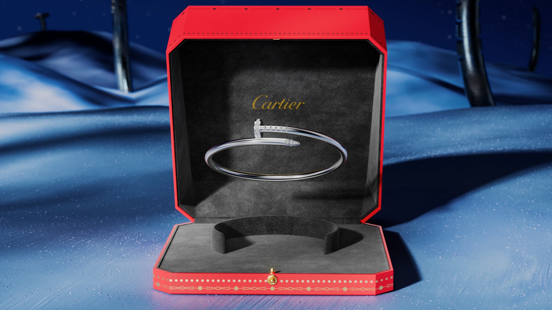 Cartier Juste un Clou — look-dev still